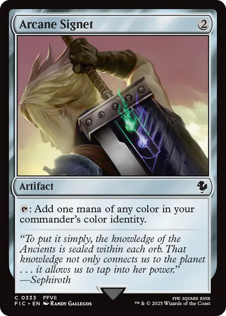 Arcane Signet (0333) [FINAL FANTASY Commander] | Lots Moore NSW