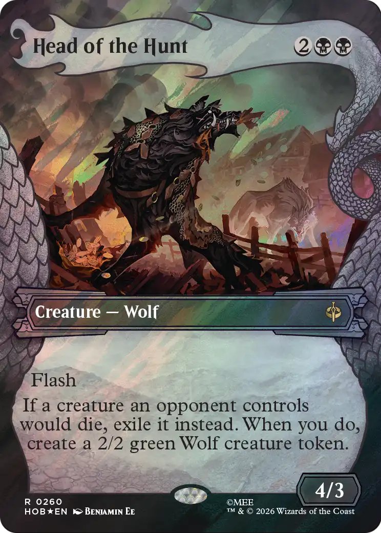 Head of the Hunt (Showcase) (Surge Foil) [The Hobbit] | Lots Moore NSW