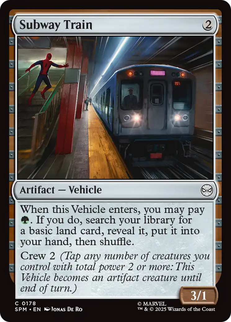 Subway Train [Marvel's Spider-Man] | Lots Moore NSW