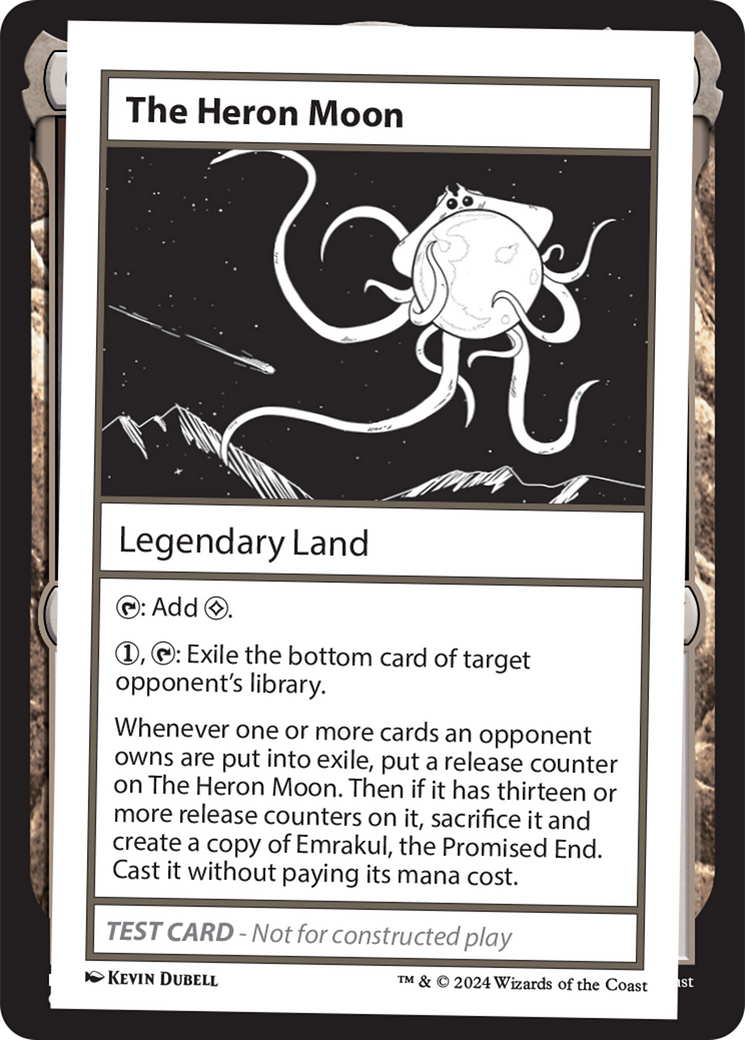 The Heron Moon [Mystery Booster 2 Playtest Cards] | Lots Moore NSW