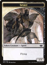 Spirit // Golem Double-Sided Token [Modern Horizons Tokens] | Lots Moore NSW