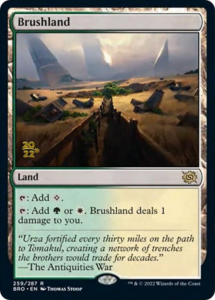 Brushland [The Brothers' War Prerelease Promos] | Lots Moore NSW