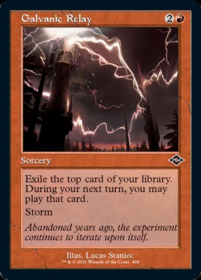 Galvanic Relay (Retro Foil Etched) [Modern Horizons 2] | Lots Moore NSW