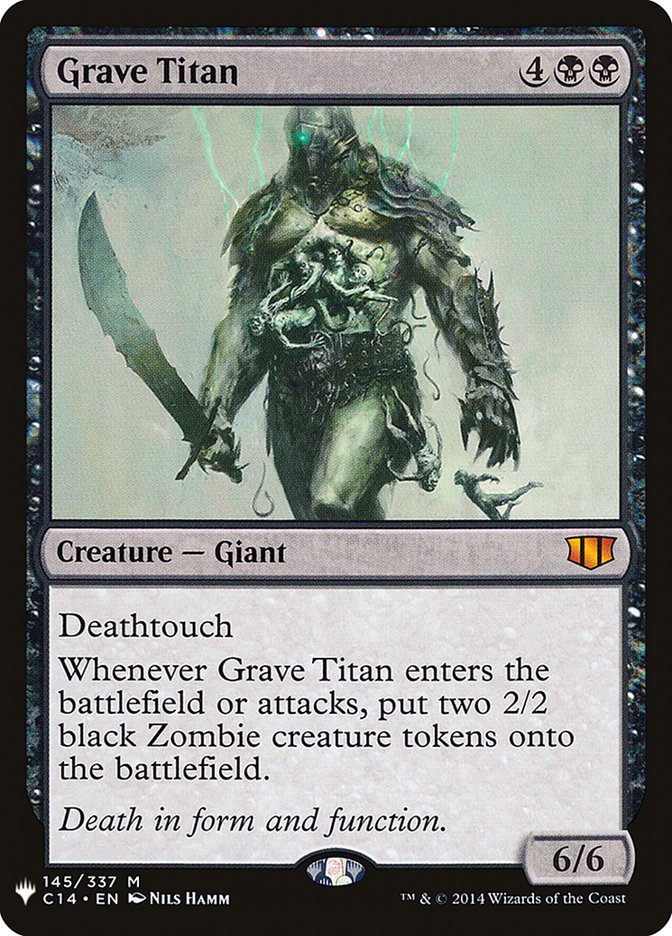 Grave Titan [Mystery Booster] | Lots Moore NSW