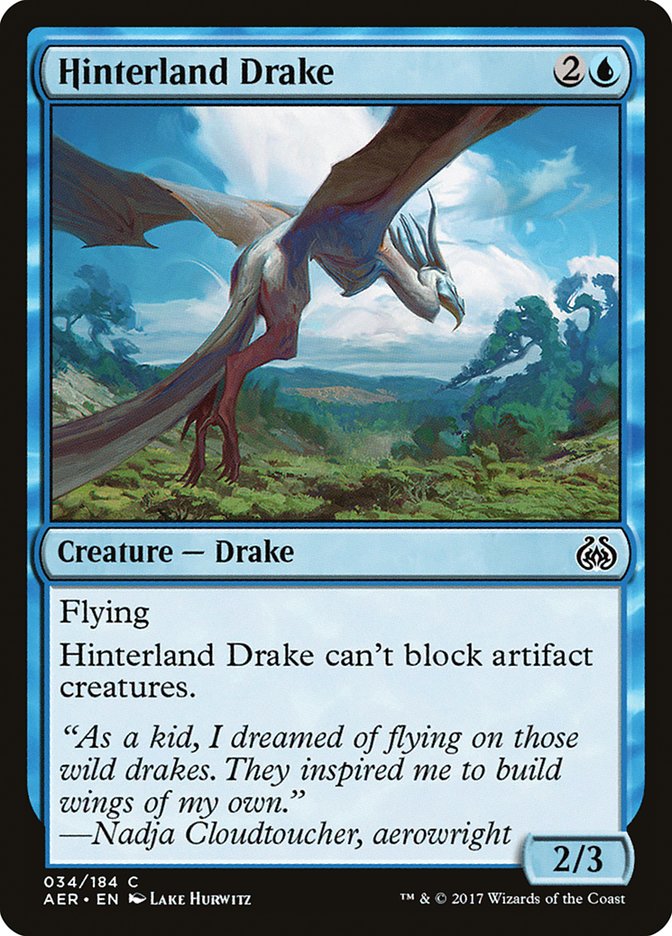 Hinterland Drake [Aether Revolt] | Lots Moore NSW