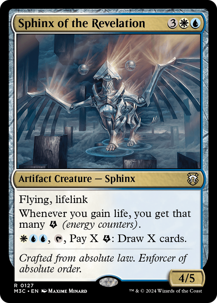 Sphinx of the Revelation (Ripple Foil) [Modern Horizons 3 Commander] | Lots Moore NSW