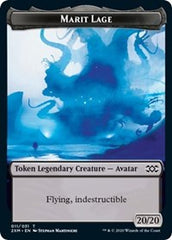 Marit Lage // Saproling Double-Sided Token [Double Masters Tokens] | Lots Moore NSW