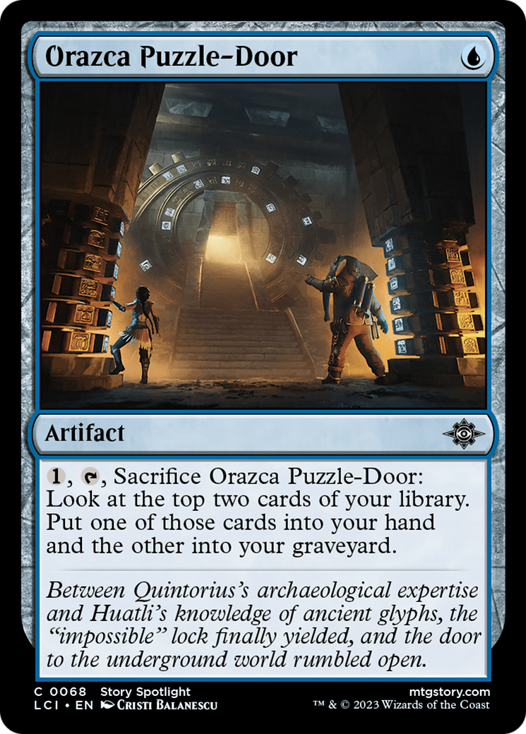 Orazca Puzzle-Door [The Lost Caverns of Ixalan] | Lots Moore NSW
