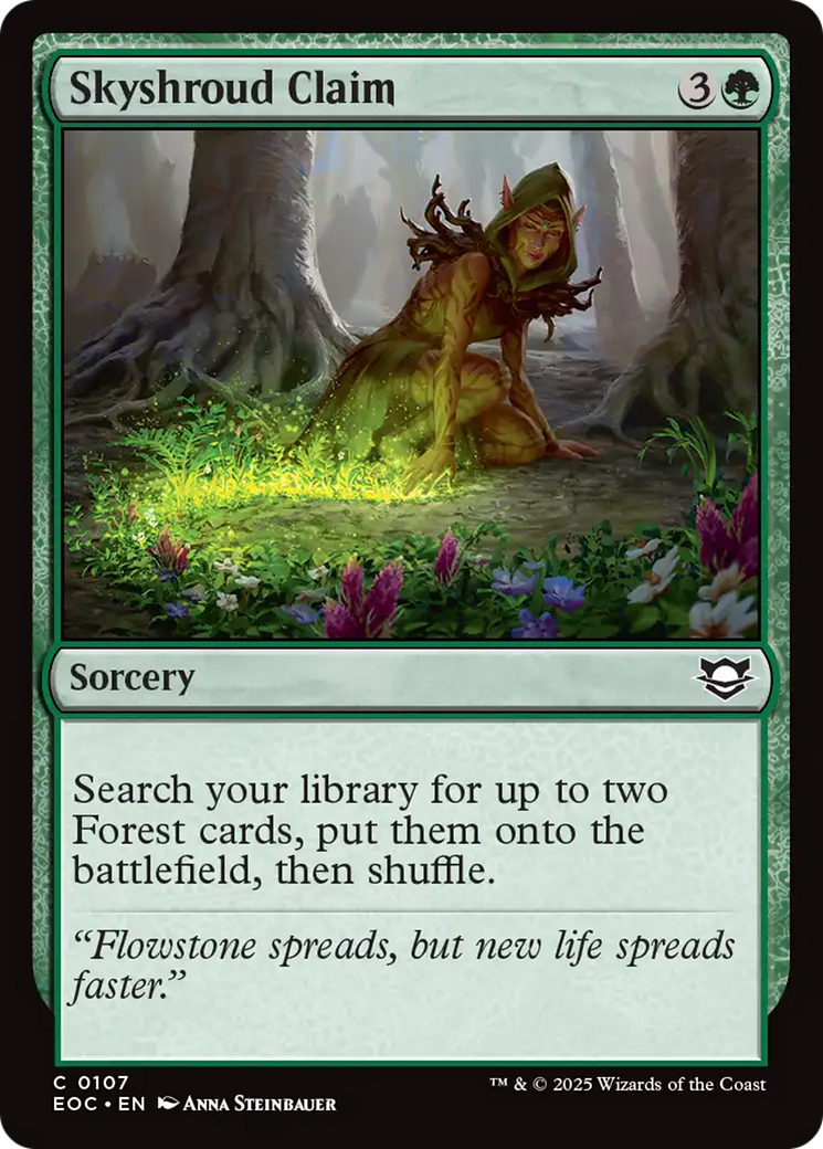 Skyshroud Claim [Edge of Eternities Commander] | Lots Moore NSW