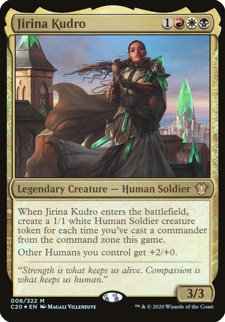 Jirina Kudro (Oversized) [Commander 2020 Oversized] | Lots Moore NSW