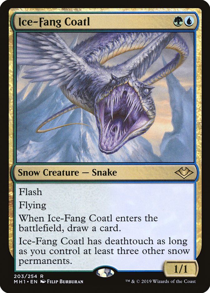 Ice-Fang Coatl [Modern Horizons] | Lots Moore NSW