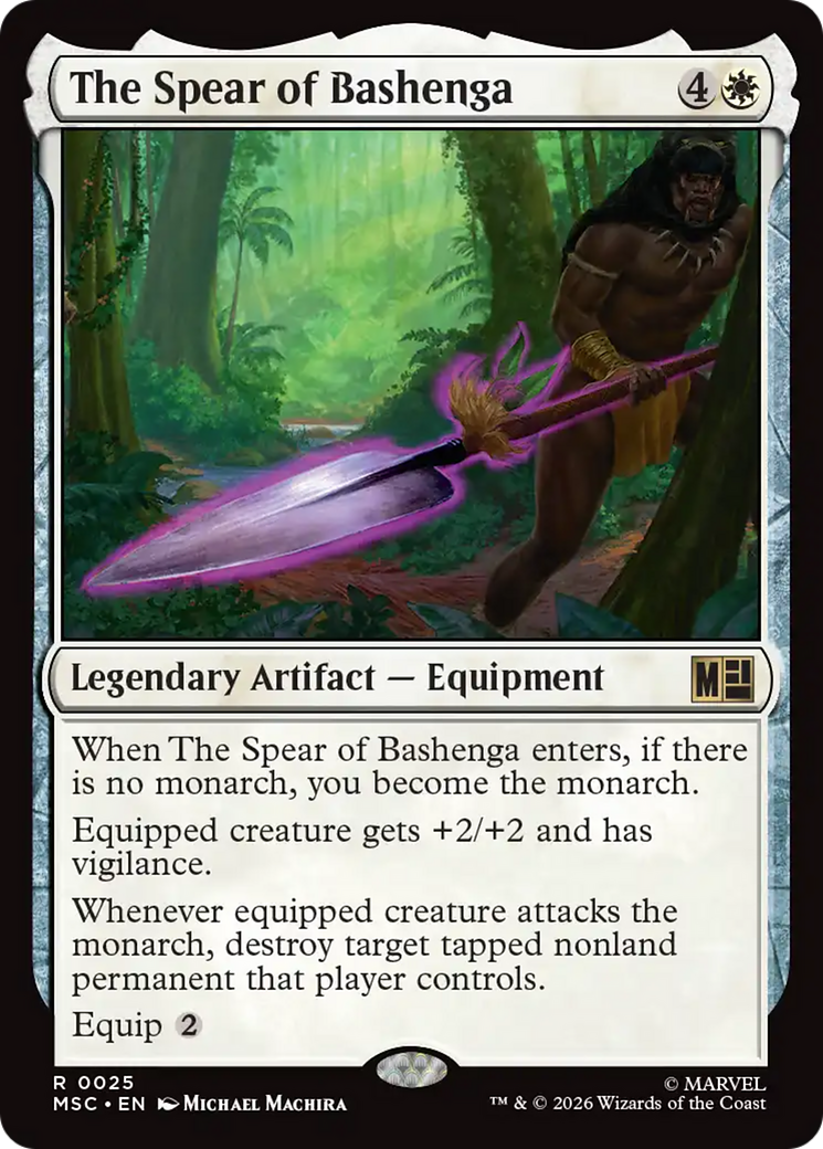 The Spear of Bashenga [Marvel Super Heroes Commander] | Lots Moore NSW