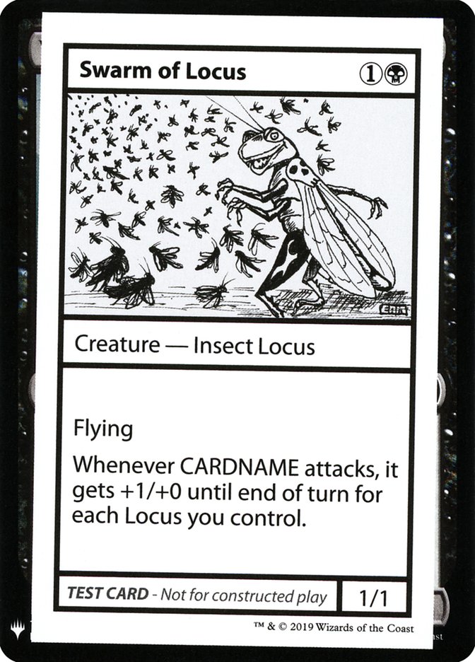 Swarm of Locus [Mystery Booster Playtest Cards] | Lots Moore NSW