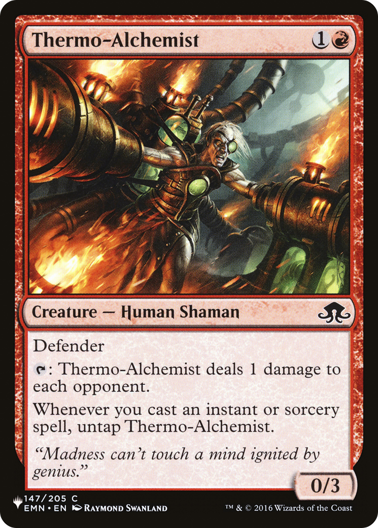 Thermo-Alchemist [The List Reprints] | Lots Moore NSW