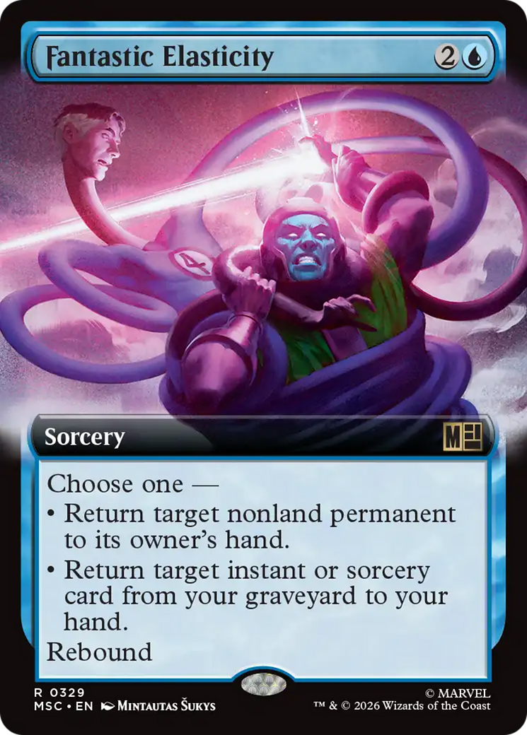 Fantastic Elasticity (Extended Art) [Marvel Super Heroes Commander] | Lots Moore NSW