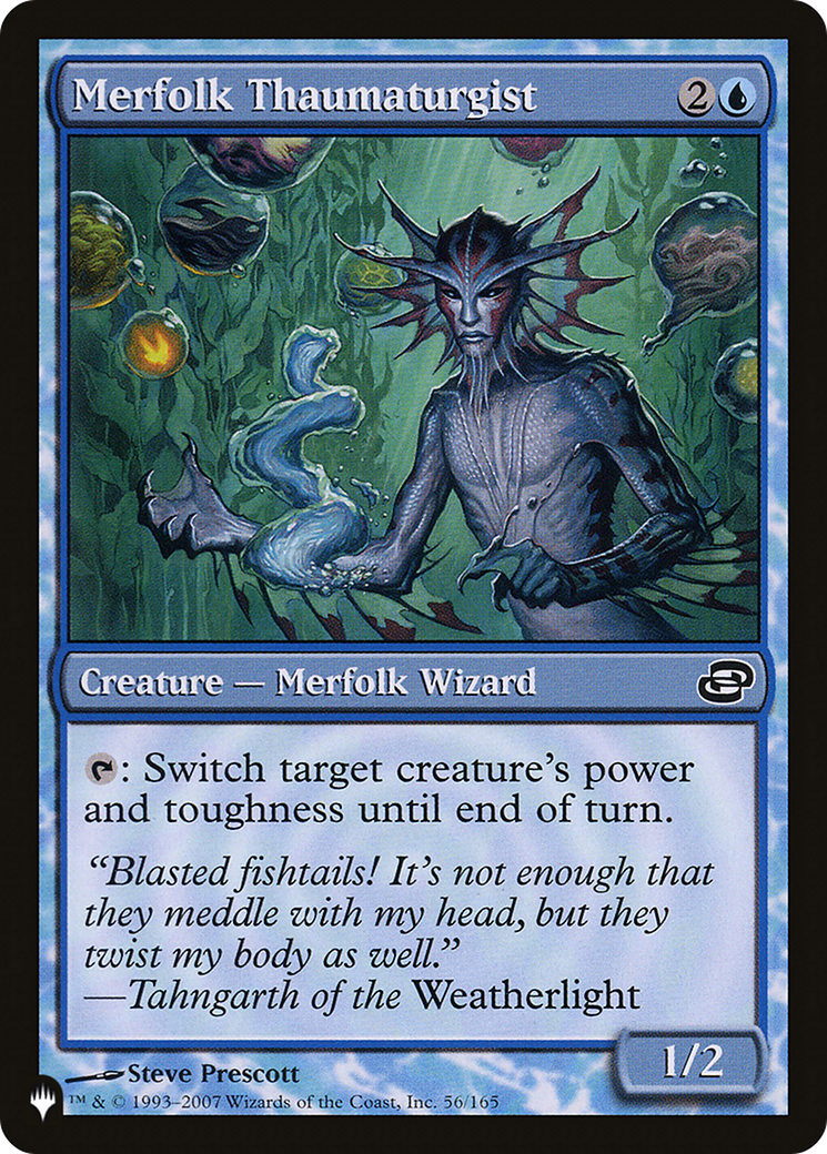 Merfolk Thaumaturgist [The List Reprints] | Lots Moore NSW