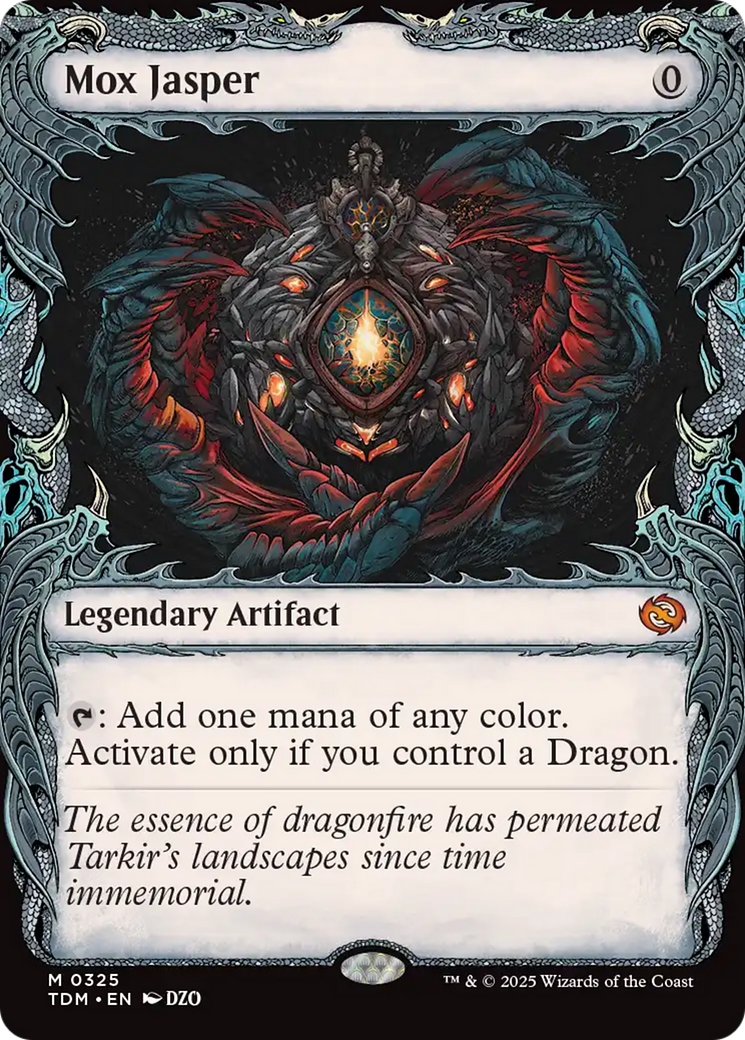 Mox Jasper (Showcase) [Tarkir: Dragonstorm] | Lots Moore NSW