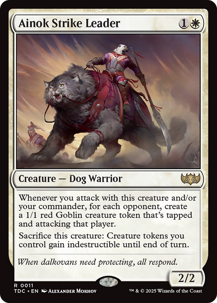 Ainok Strike Leader [Tarkir: Dragonstorm Commander] | Lots Moore NSW