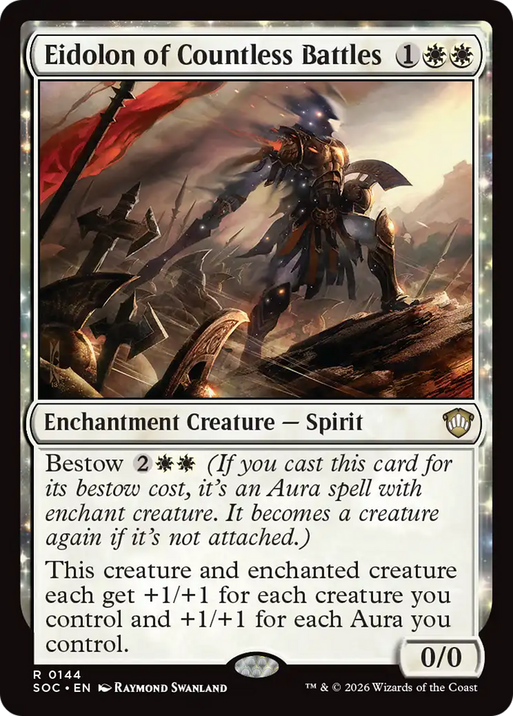 Eidolon of Countless Battles [Secrets of Strixhaven Commander] | Lots Moore NSW