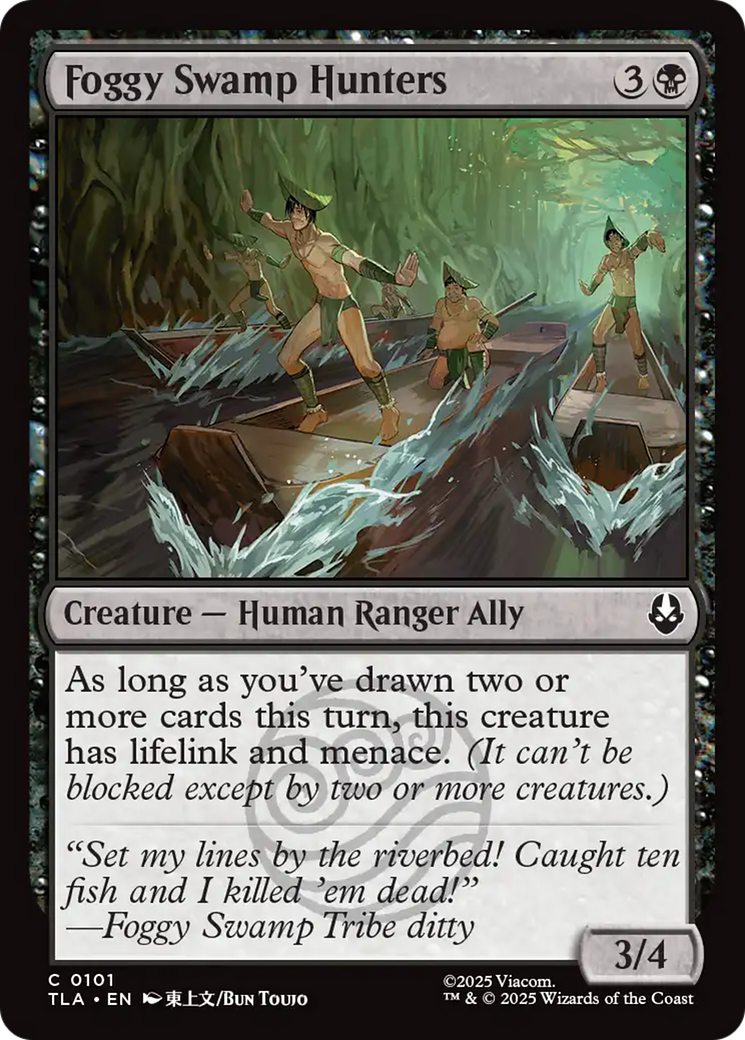 Foggy Swamp Hunters [Avatar: The Last Airbender] | Lots Moore NSW