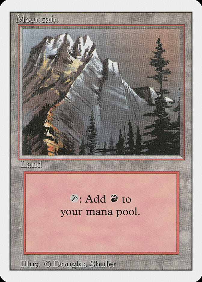 Mountain (Snow Top / Highest Point on Left) [Revised Edition] | Lots Moore NSW