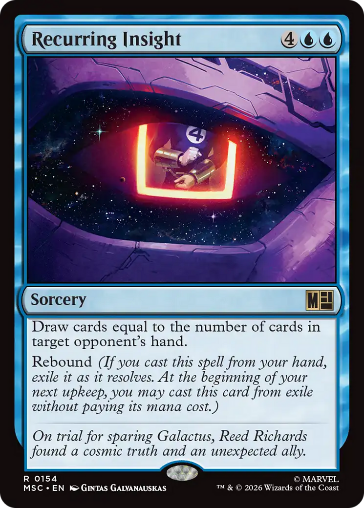 Recurring Insight [Marvel Super Heroes Commander] | Lots Moore NSW