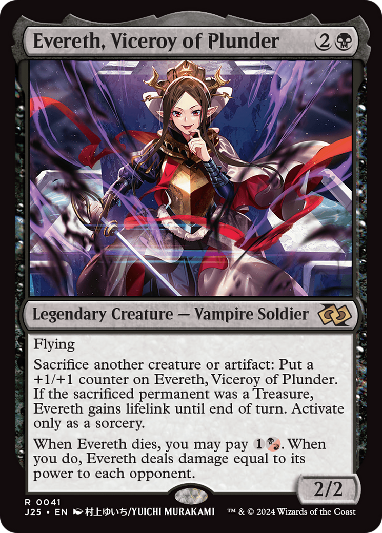 Evereth, Viceroy of Plunder (Anime) [Foundations Jumpstart] | Lots Moore NSW