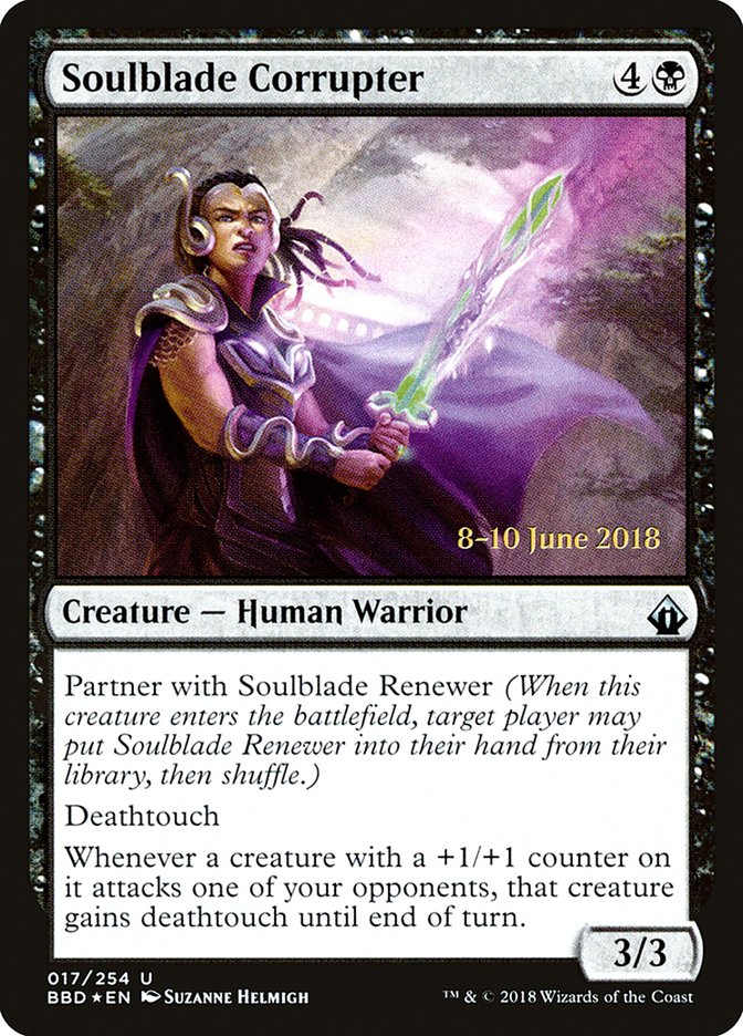 Soulblade Corrupter [Battlebond Prerelease Promos] | Lots Moore NSW