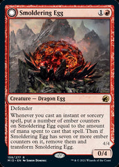 Smoldering Egg // Ashmouth Dragon [Innistrad: Midnight Hunt] | Lots Moore NSW