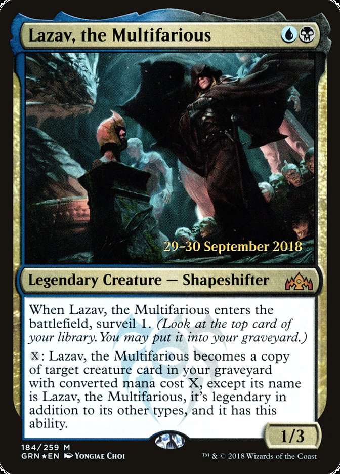 Lazav, the Multifarious [Guilds of Ravnica Prerelease Promos] | Lots Moore NSW