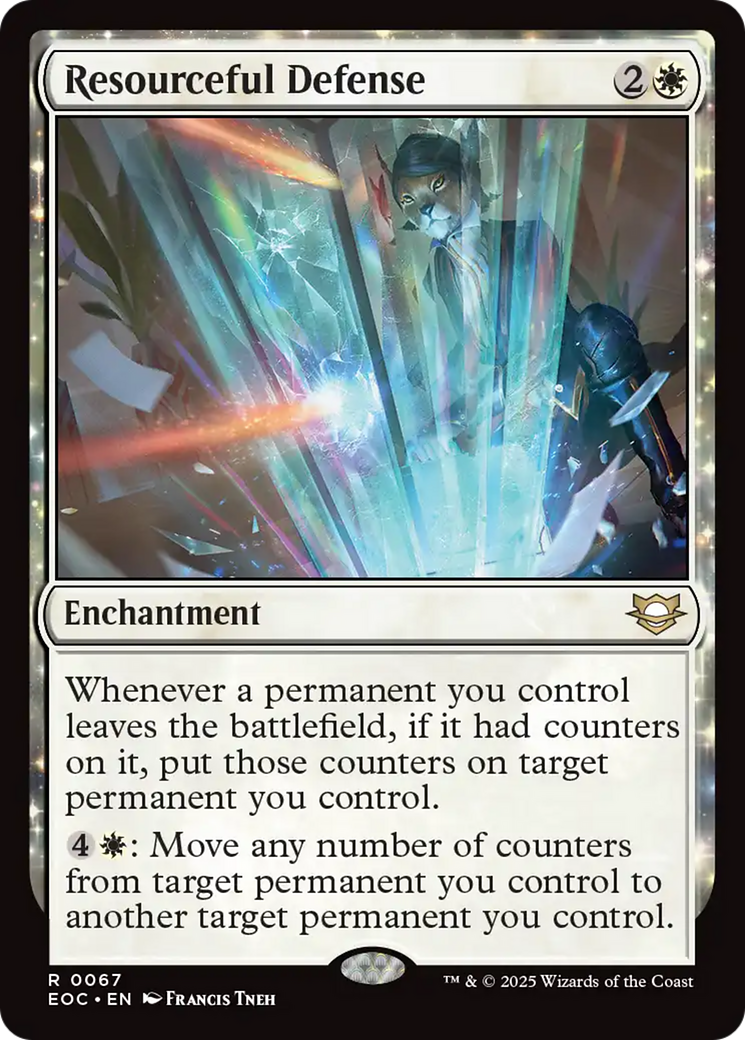 Resourceful Defense [Edge of Eternities Commander] | Lots Moore NSW