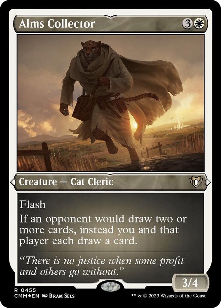 Alms Collector (Foil Etched) [Commander Masters] | Lots Moore NSW