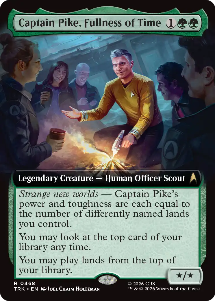 Captain Pike, Fullness of Time (Extended Art) [Star Trek] | Lots Moore NSW