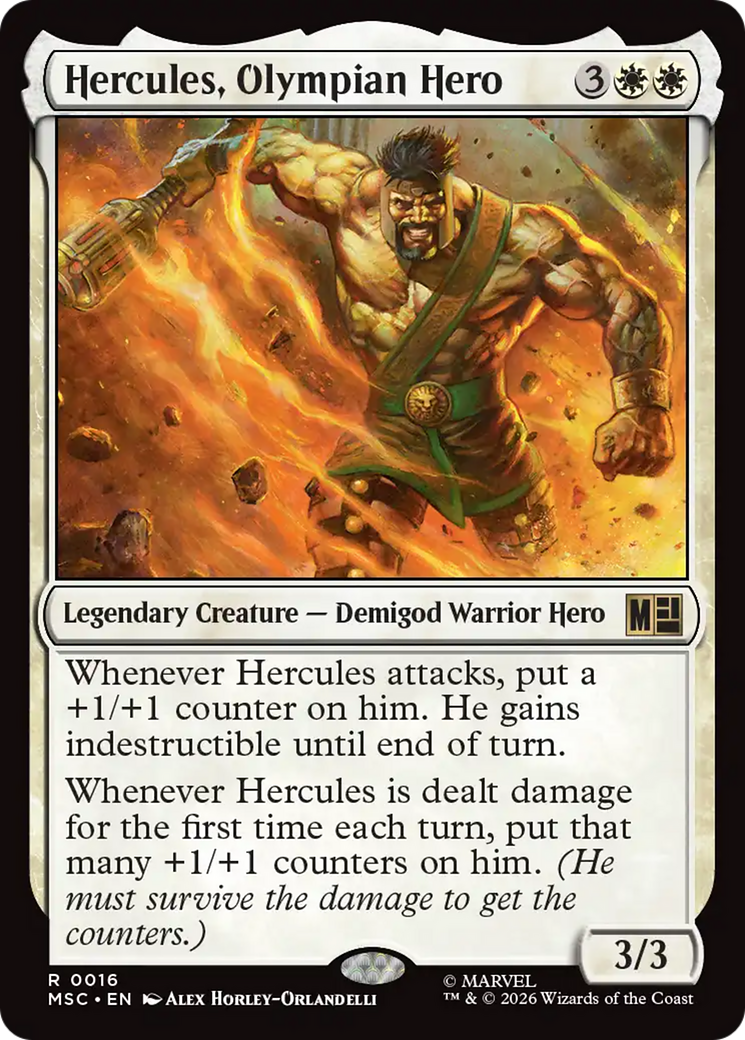 Hercules, Olympian Hero [Marvel Super Heroes Commander] | Lots Moore NSW