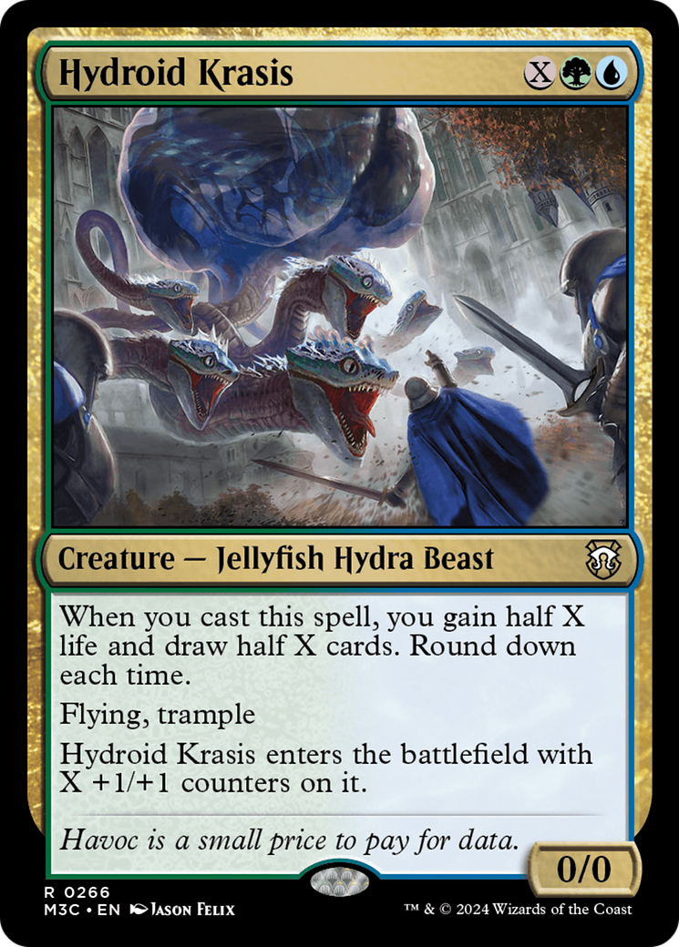 Hydroid Krasis (Ripple Foil) [Modern Horizons 3 Commander] | Lots Moore NSW