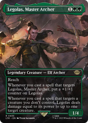 Legolas, Master Archer (Borderless Alternate Art) [The Lord of the Rings: Tales of Middle-Earth] | Lots Moore NSW