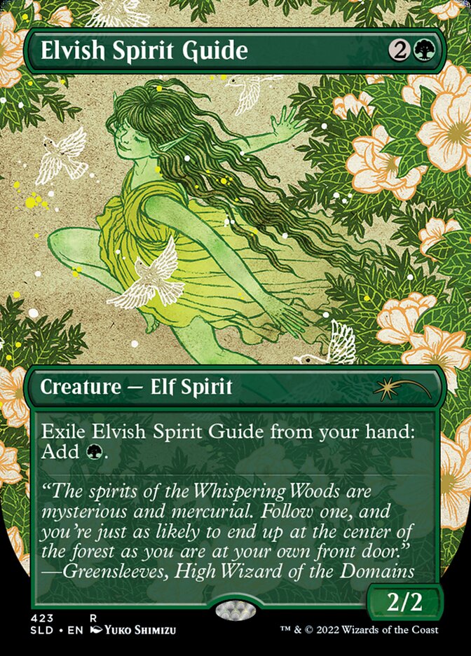 Elvish Spirit Guide (Borderless) [Secret Lair Drop Series] | Lots Moore NSW