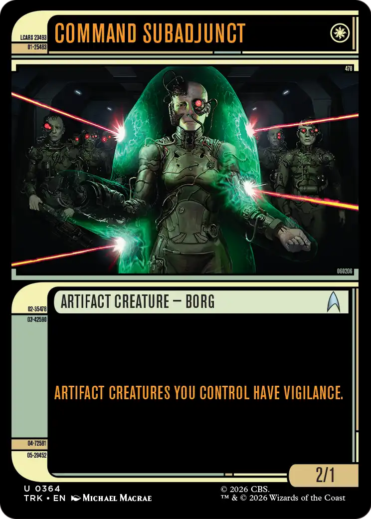 Command Subadjunct (Showcase) [Star Trek] | Lots Moore NSW