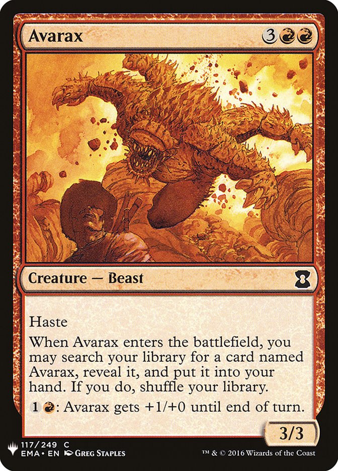 Avarax [Mystery Booster] | Lots Moore NSW