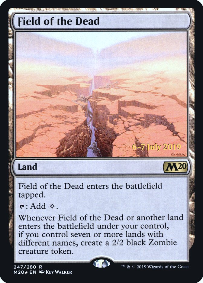 Field of the Dead [Core Set 2020 Prerelease Promos] | Lots Moore NSW