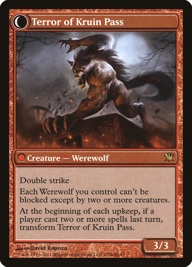 Kruin Outlaw // Terror of Kruin Pass [Innistrad] | Lots Moore NSW