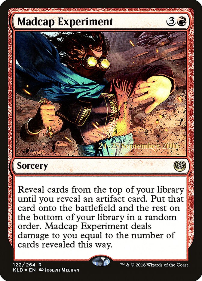 Madcap Experiment [Kaladesh Prerelease Promos] | Lots Moore NSW