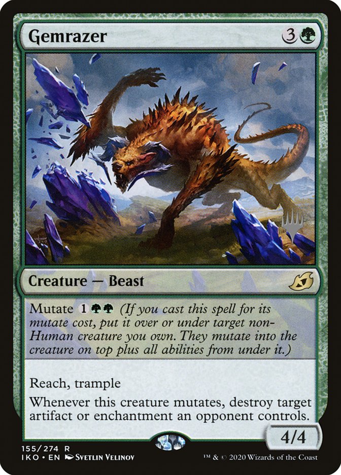 Gemrazer (Promo Pack) [Ikoria: Lair of Behemoths Promos] | Lots Moore NSW