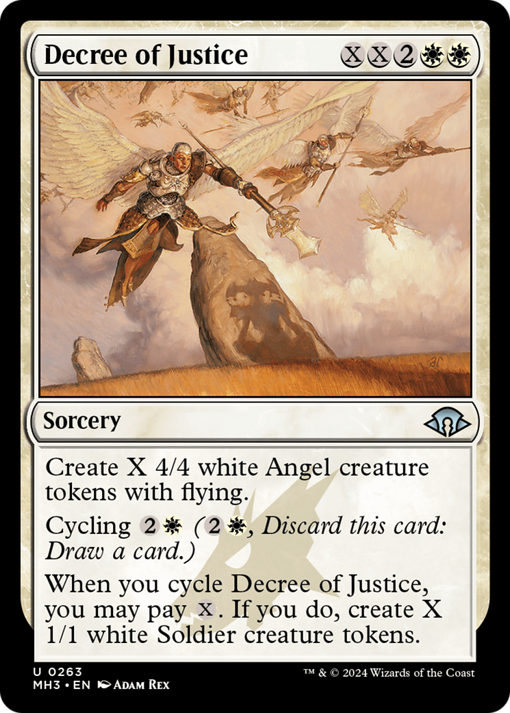 Decree of Justice [Modern Horizons 3] | Lots Moore NSW