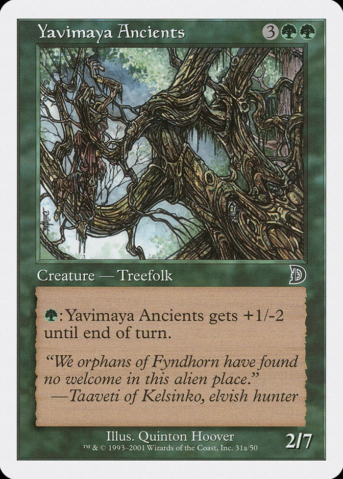 Yavimaya Ancients (Druid Art) [Deckmasters] | Lots Moore NSW