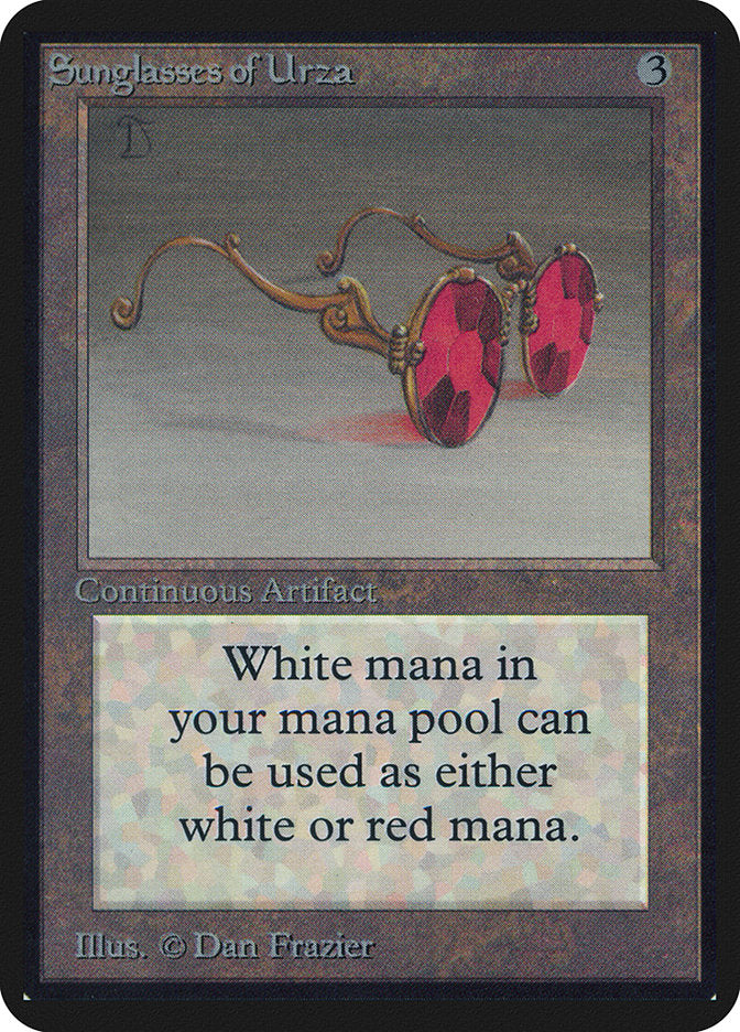 Sunglasses of Urza [Alpha Edition] | Lots Moore NSW