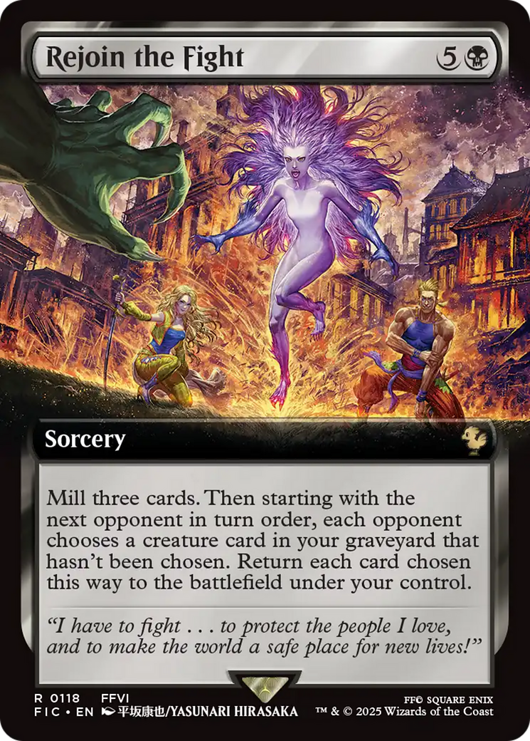 Rejoin the Fight (Extended Art) [FINAL FANTASY Commander] | Lots Moore NSW