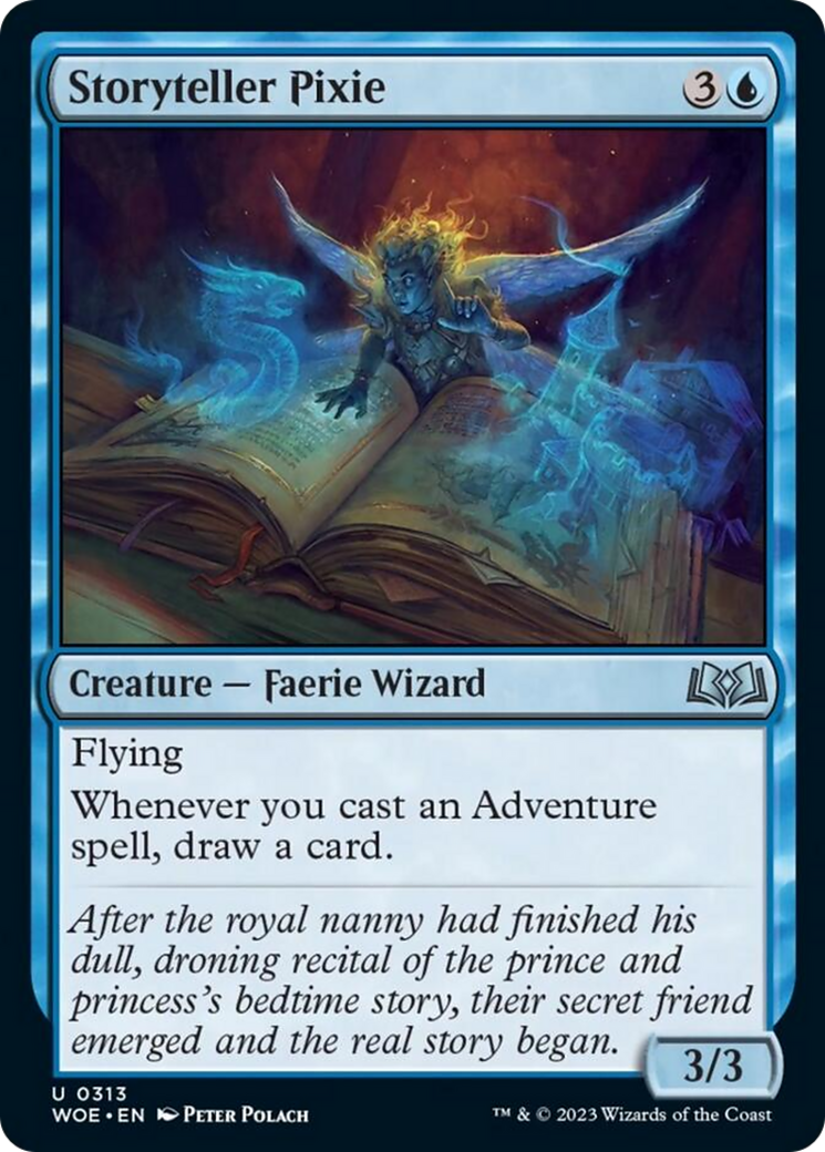 Storyteller Pixie [Wilds of Eldraine] | Lots Moore NSW