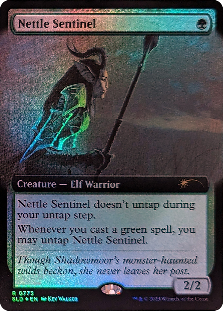 Nettle Sentinel (Extended Art) [Secret Lair Drop Series] | Lots Moore NSW