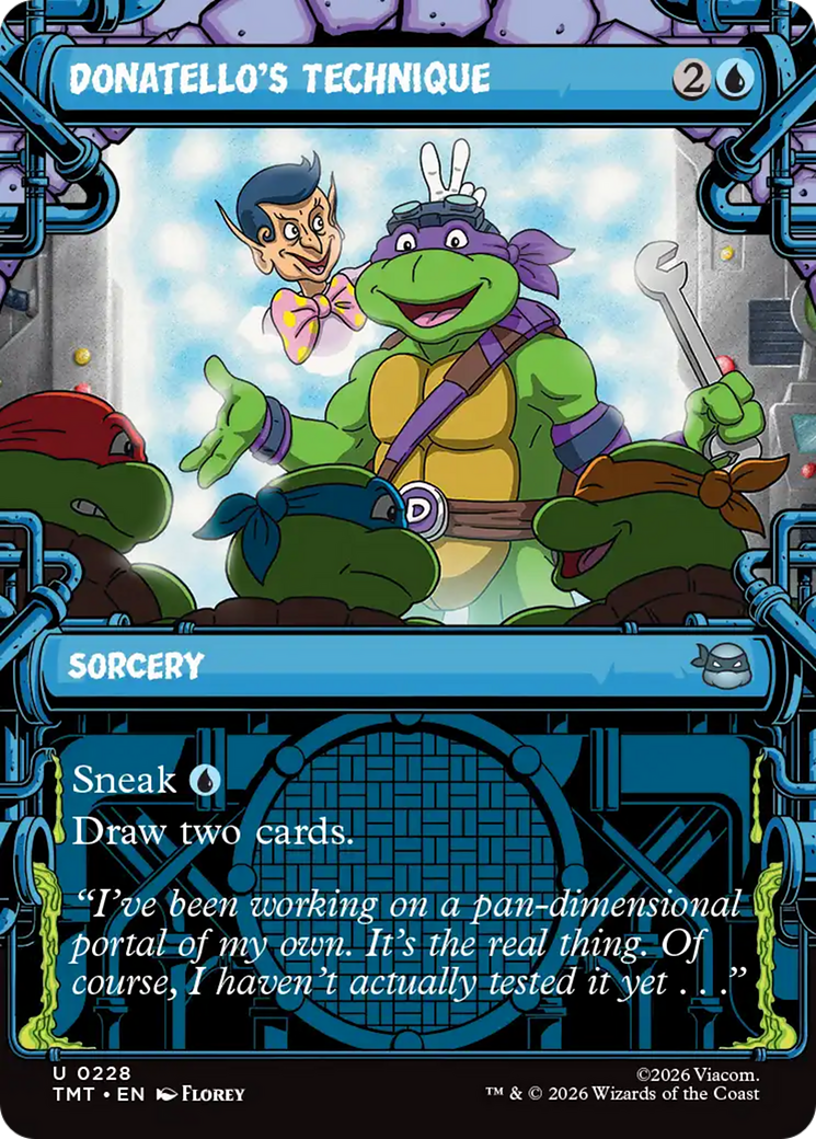 Donatello's Technique (Showcase) [Teenage Mutant Ninja Turtles] | Lots Moore NSW